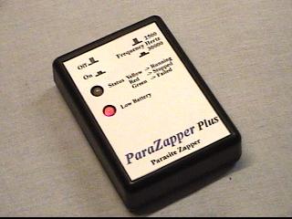 Low Battery Indicator ParaZapper™ Dr. Hulda Clark zapper parasite zapper hulda's zapper